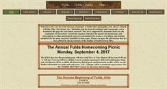 Desktop Screenshot of fuldaohio.org